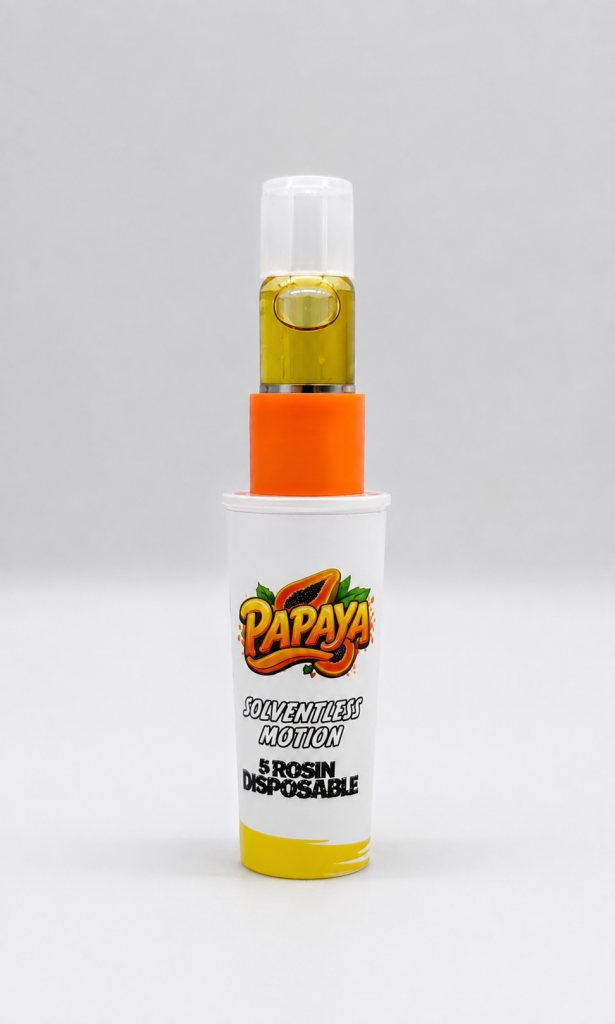 Solventless Motion Live Rosin 0.5g Disposable Papaya